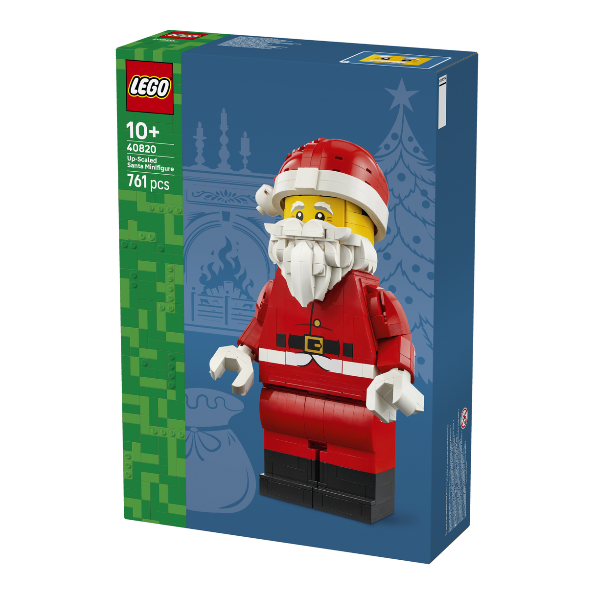 LEGO® Up-Scaled Santa Minifigure Christmas Toy Decoration 40820