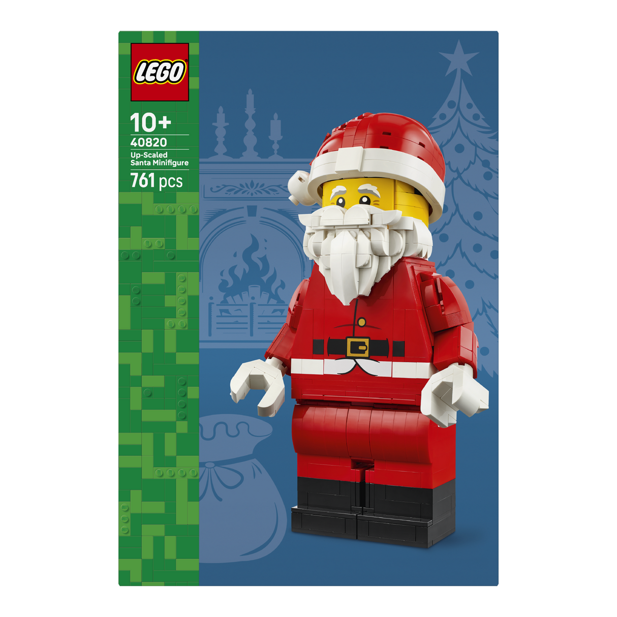 LEGO® Up-Scaled Santa Minifigure Christmas Toy Decoration 40820