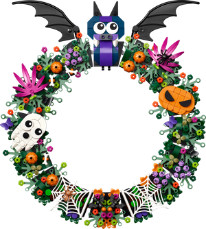 LEGO® Halloween Wreath Decoration for Home 40825