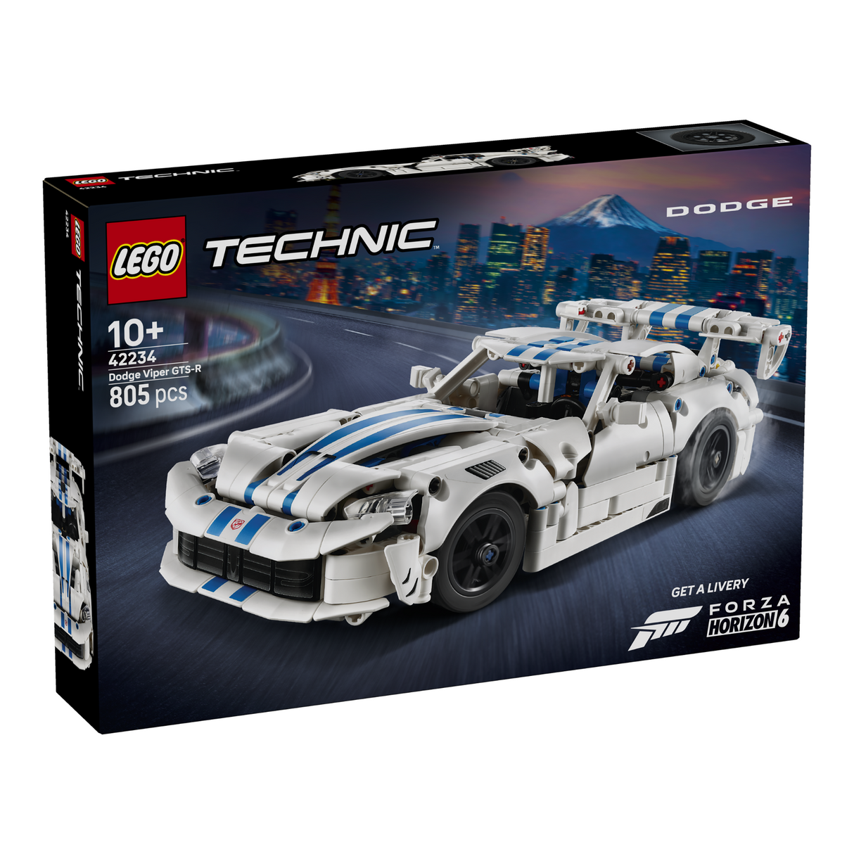 LEGO® Technic Dodge Viper GTS-R Sports Car 42234