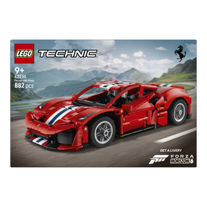 LEGO® Technic Ferrari 488 Pista Car Building Toy 42235