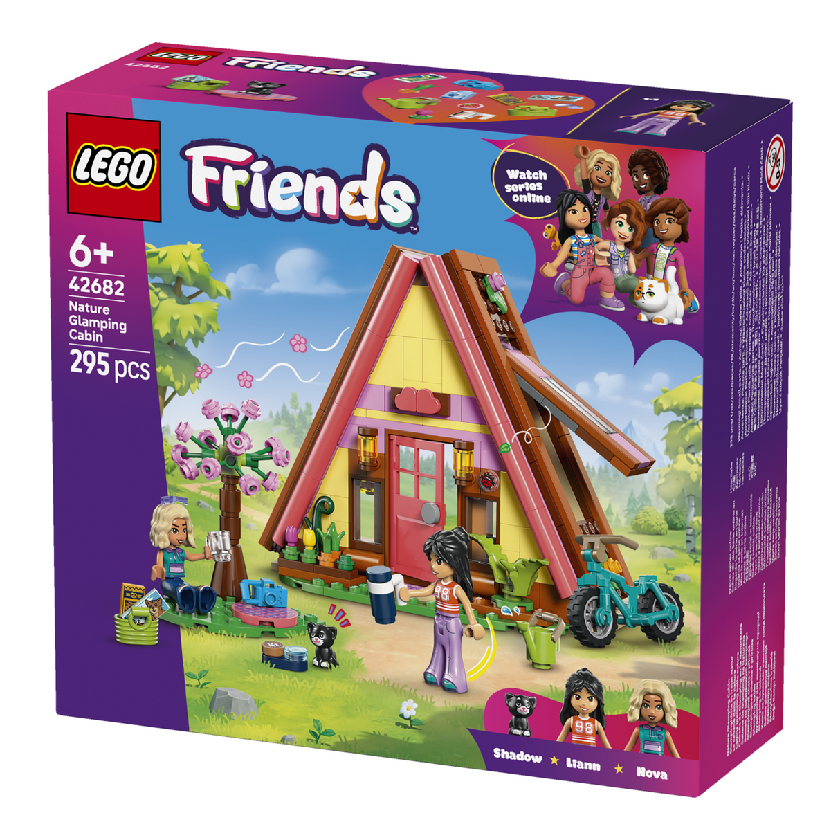 LEGO® Friends Nature Glamping Cabin Building Toy 42682