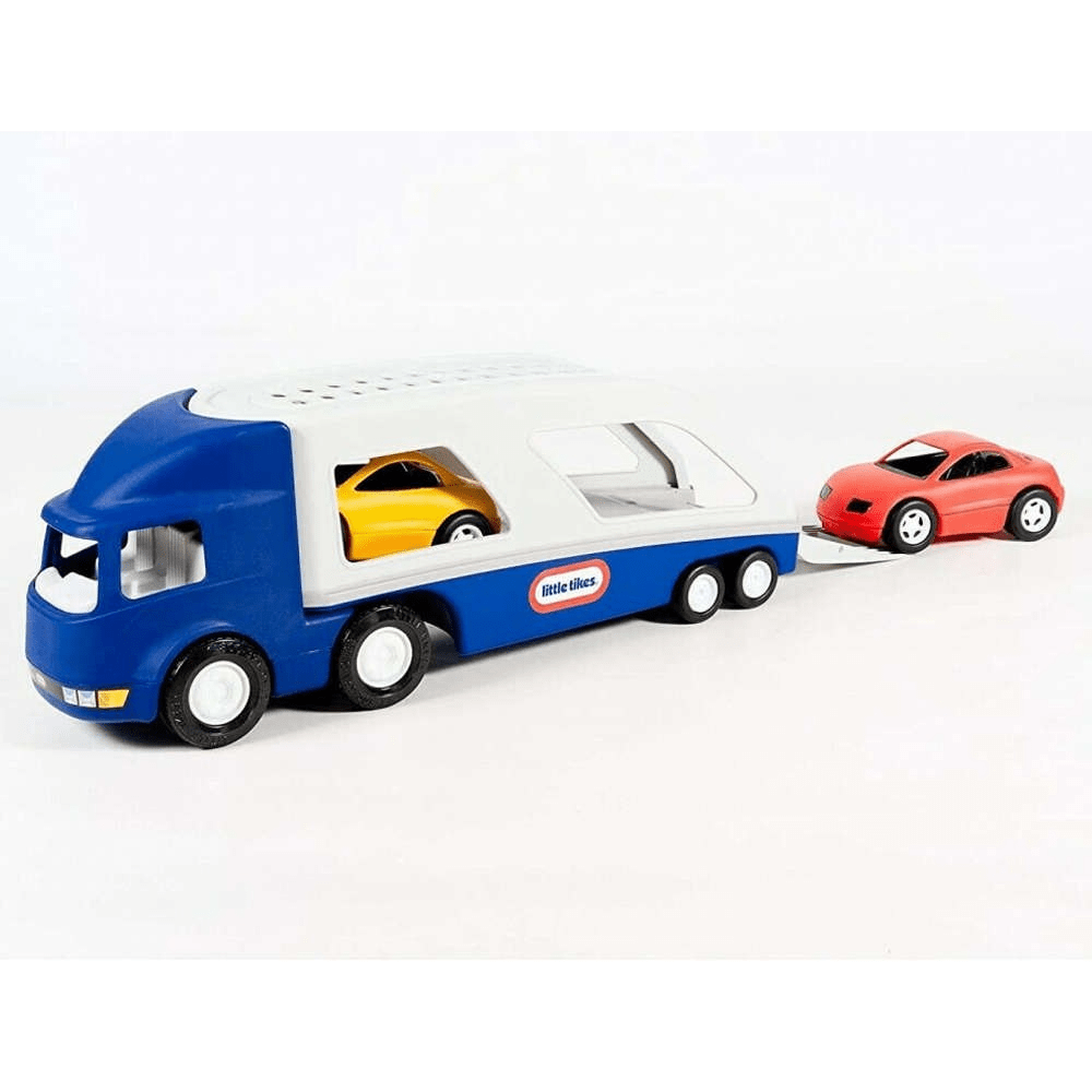 Little Tikes Big Car Carrier with 2 Toy Cars - CARS/GARAGE/TRAINS - Beattys of Loughrea