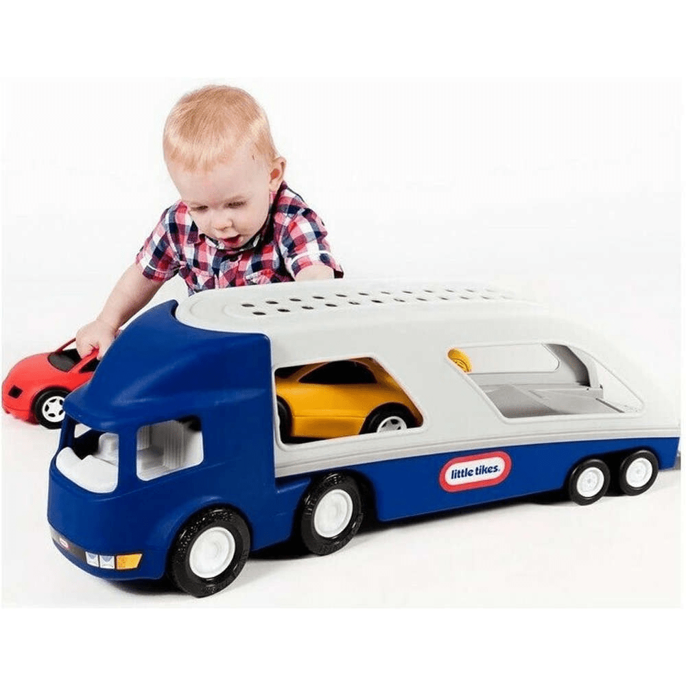 Little Tikes Big Car Carrier with 2 Toy Cars - CARS/GARAGE/TRAINS - Beattys of Loughrea