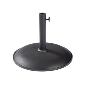 Donard Black Concrete Parasol Base - 15kg - PARASOL BASES - Beattys of Loughrea