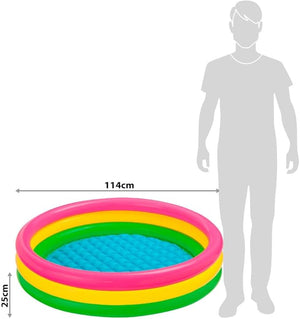 Intex Sunset Glow 3-Ring Baby Pool | I48/57412NP