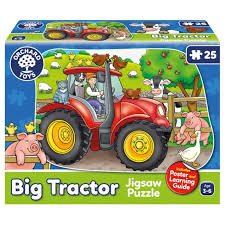Big Tractor Giant Floor Puzzle - Beattys of Loughrea | www.beattys.ie