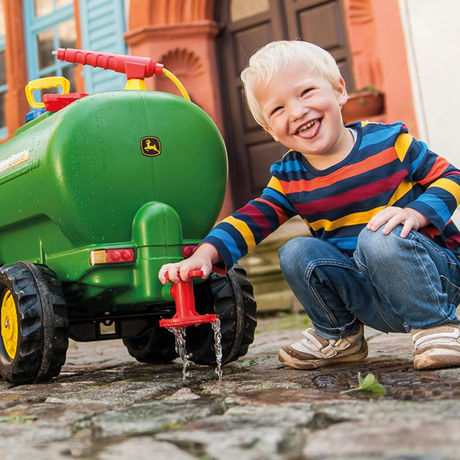 Rolly John Deere Water Tanker with Pump - RIDE ON TRACTORS & ACCESSORIES - Beattys of Loughrea