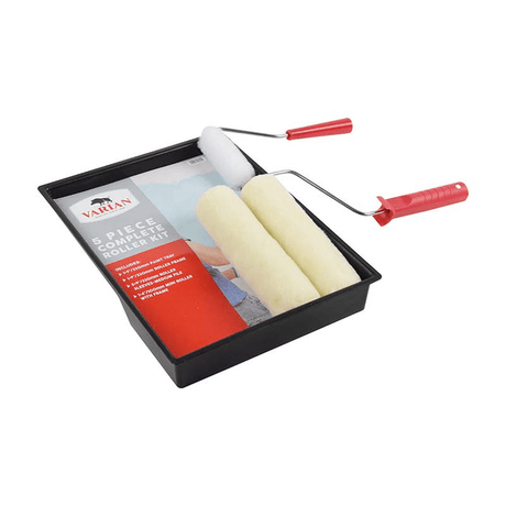 Varian Paint Roller Set - 5 Piece - PAINT TOOLS - Beattys of Loughrea