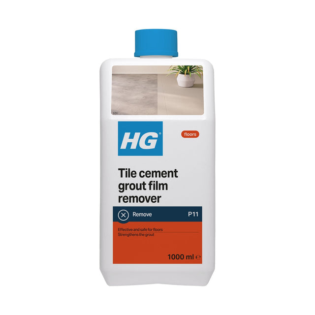 HG Tile Cement Grout Film Remover 1 Litre