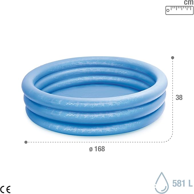 Intex Crystal Blue 3-Ring Pool | I48/58446