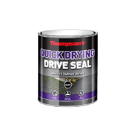 Thompson's Drive Seal Black 5 Litre - METAL PAINTS - Beattys of Loughrea