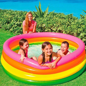 Intex Sunset Glow 4-Ring Paddling Pool | TY0688