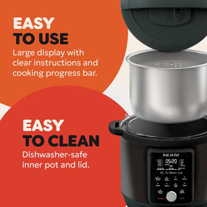 Instant Pot WhisperQuiet 9in1 MultiCooker 66L Smart Pressure Cooker - FOOD STEAMER RICE COOKER SLOW COOKER - Beattys of Loughrea