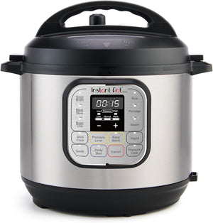 Instant Pot Duo Mini 3L 7 - in - 1 Electric Pressure Cooker Black/Silver - FOOD STEAMER RICE COOKER SLOW COOKER - Beattys of Loughrea
