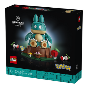 LEGO® Pokémon™ Munchlax Figure Decor Building Set 72150