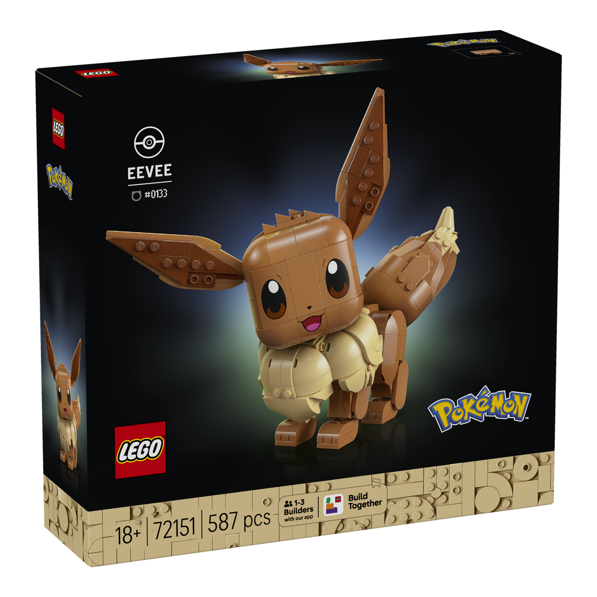 LEGO Pokémon 72151 Eevee Set