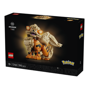 LEGO® Pokémon™ Arcanine Pokémon Figure Building Set 72160