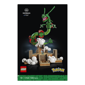 LEGO® Pokémon™ Rayquaza Decor Figure Building Set 72168