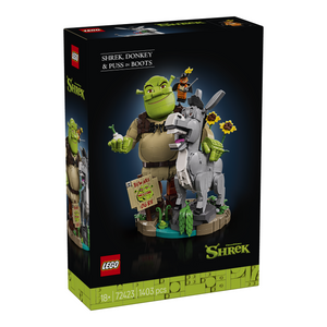 LEGO® Shrek: Shrek, Donkey & Puss in Boots Figure Kit 72423