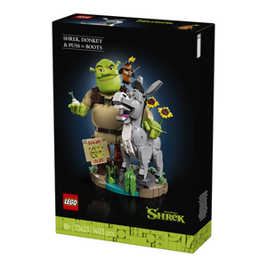 LEGO® Shrek: Shrek, Donkey & Puss in Boots Figure Kit 72423