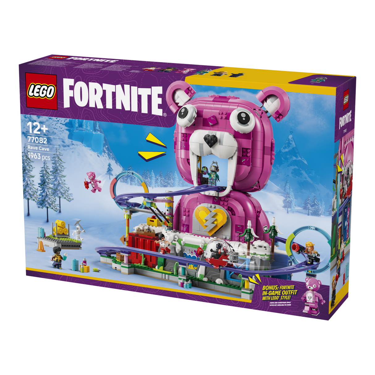LEGO Fortnite Rave Cave Building Set 77082