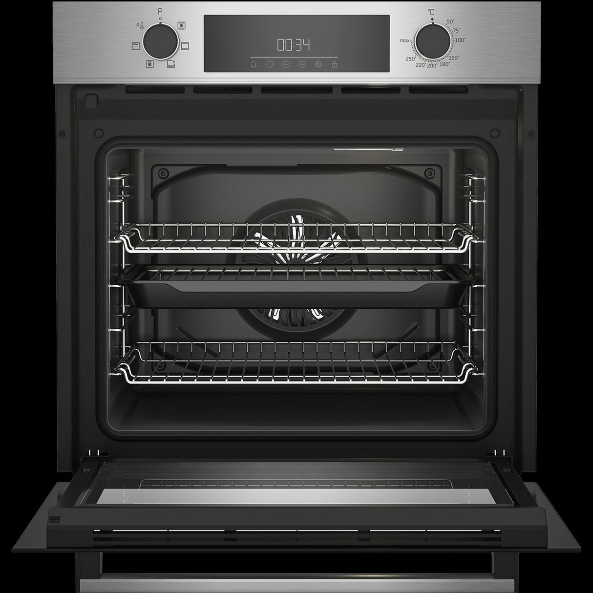Beko 60cm AeroPerfect RecycledNet™ Single Oven | BBNIE2300XD - ELECT OVEN SINGLE & DBLE BUILT IN - Beattys of Loughrea