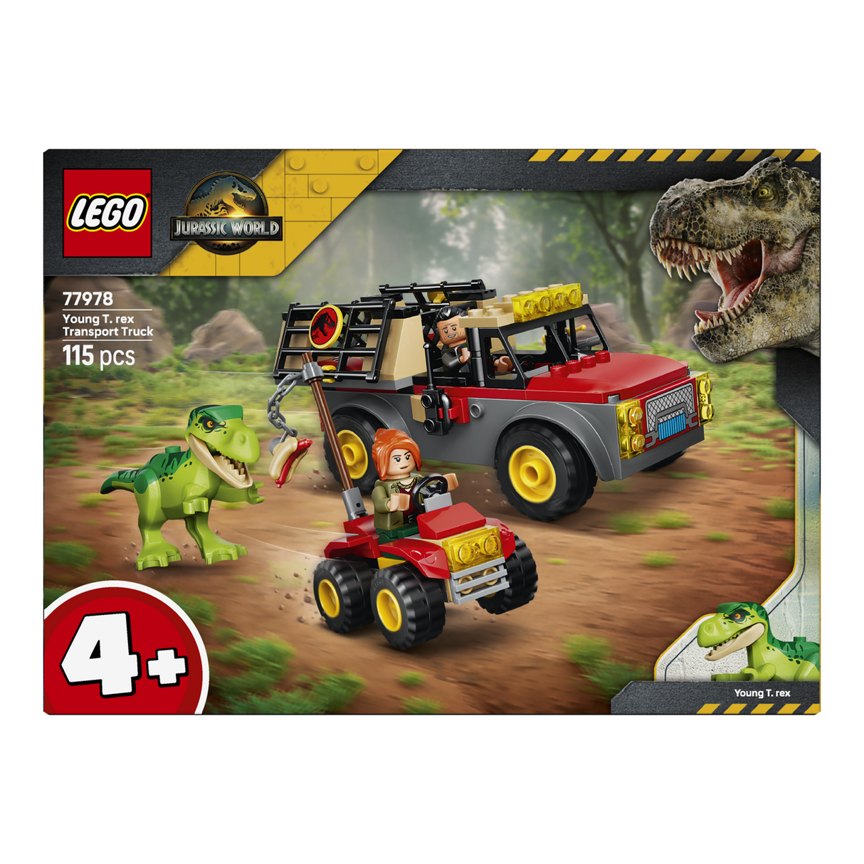 LEGO® Jurassic World Young T. rex Transport Truck Toy 77978