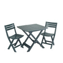 IPAE 3 Piece Folding Camping Garden Furniture Set - BISTRO SET 2 PERSON - Beattys of Loughrea