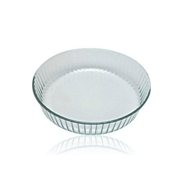 Pyrex 27cm Fluted Flan / Quiche Dish - PYREX & GLASS OVENWARE - Beattys of Loughrea