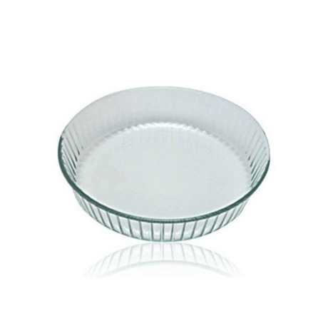 Pyrex 27cm Fluted Flan / Quiche Dish - PYREX & GLASS OVENWARE - Beattys of Loughrea