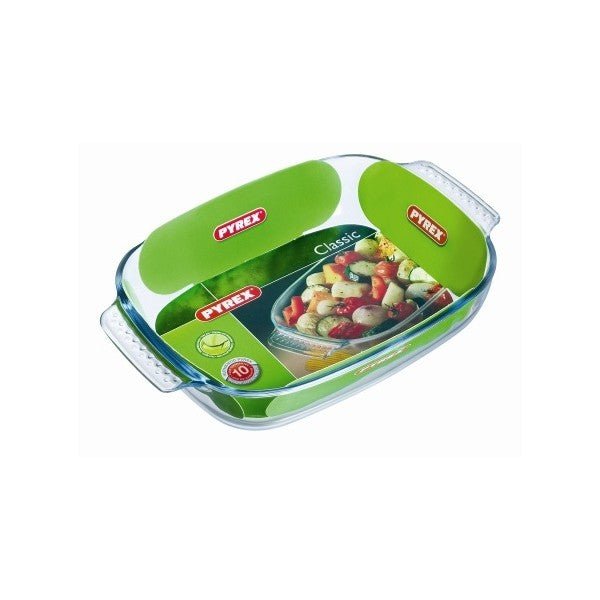 Pyrex 28x17cm Oblong Roaster - PYREX & GLASS OVENWARE - Beattys of Loughrea