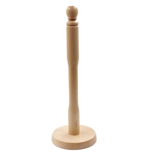 Apollo Beech Kitchen Paper Towel Holder - WOODEN KITCHENWARE /ACCESSORIES - Beattys of Loughrea