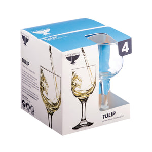 Ravenhead Tulip Set Of 4 White Wine Glasses 20cl - DRINKING GLASSES - Beattys of Loughrea
