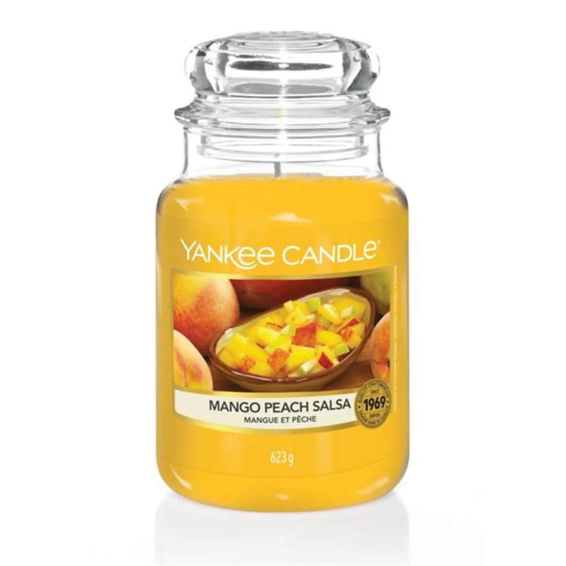 Mango Peach Salsa Large Yankee Candle 623g