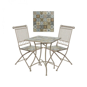 Venice Mosaic Bistro set - BISTRO SET 2 PERSON - Beattys of Loughrea
