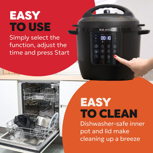 Instant Pot Classic 5.7L MultiCooker 7in1 Black - FOOD STEAMER RICE COOKER SLOW COOKER - Beattys of Loughrea