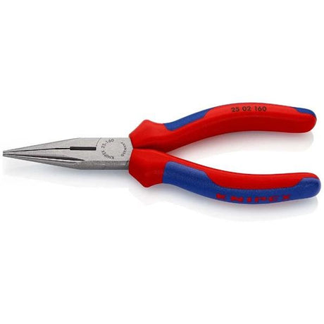 KNIPEX25 02 160 Snipe Nose Side Cutting Pliers, 160mm - Beattys of Loughrea | www.beattys.ie