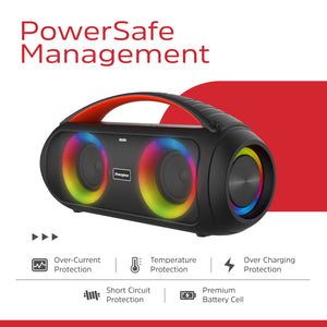 Energizer Portable Bluetooth Party Speaker with RGB lighting with mic | BTS258 - SPEAKERS HIFI MP3 PC - Beattys of Loughrea