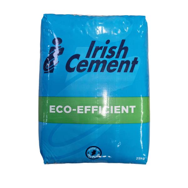 Irish Cement 25Kg Waterproof Plastic Bag - CEMENT - Beattys of Loughrea