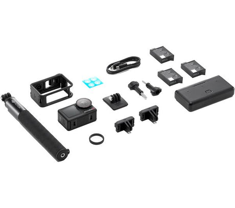 DJI Osmo Action 5 Pro 4K Ultra HD Action Camera Adventure Combo - Black - DIGITAL CAMERA - Beattys of Loughrea