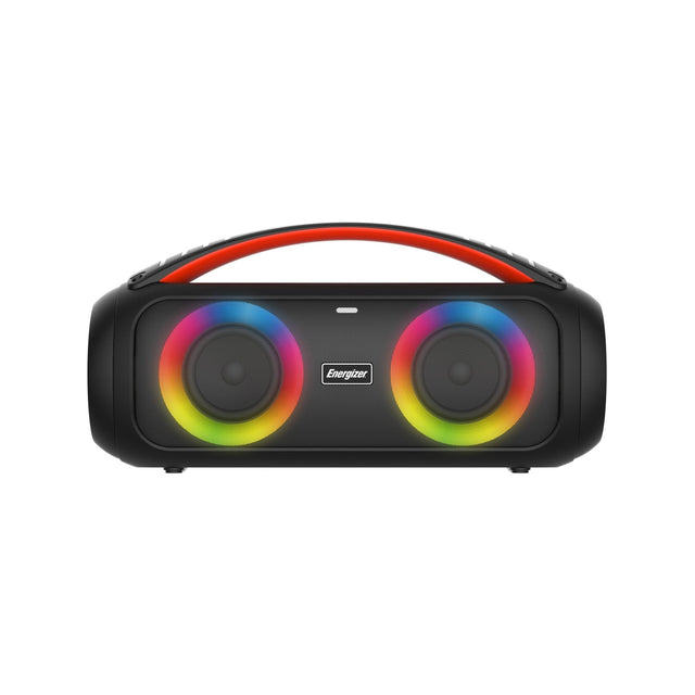 Energizer Portable Bluetooth Party Speaker with RGB lighting with mic | BTS258 - SPEAKERS HIFI MP3 PC - Beattys of Loughrea