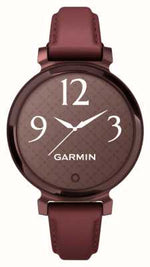Garmin Lily 2 Classic Dark Bronze Mulberry Leather Smartwatch | 010 - 02839 - 03 - SMARTWATCH, FITBIT - Beattys of Loughrea