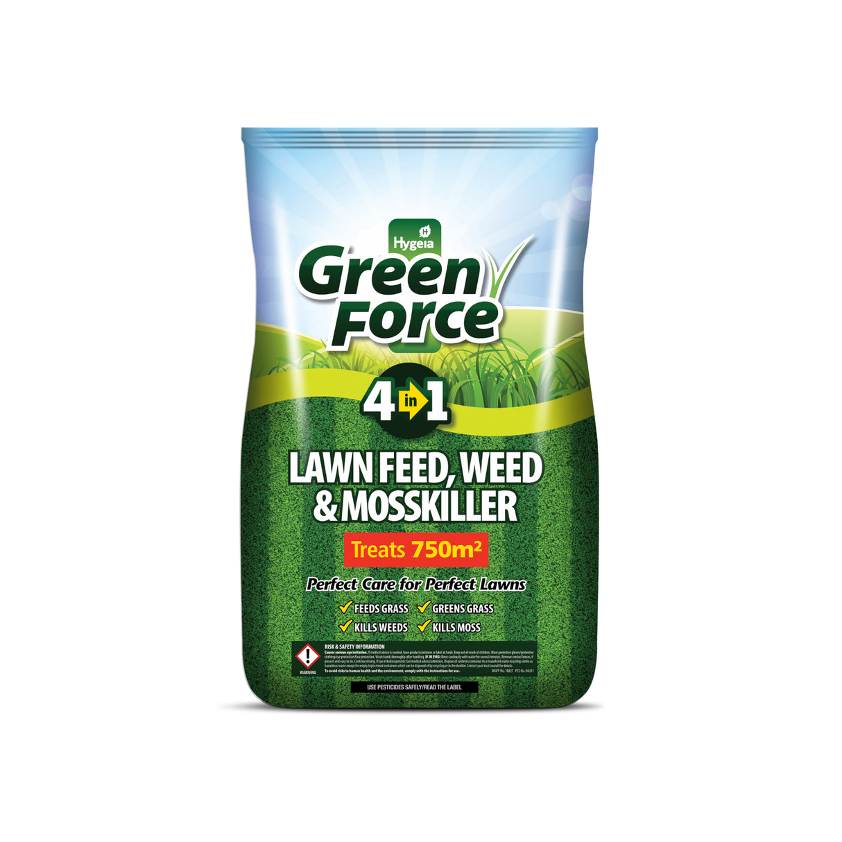 Greenforce Lawn Feed, Weed & Moss Killer 15kg - FERTILISER GRANULAR/SOLUBLE/LIQ - Beattys of Loughrea