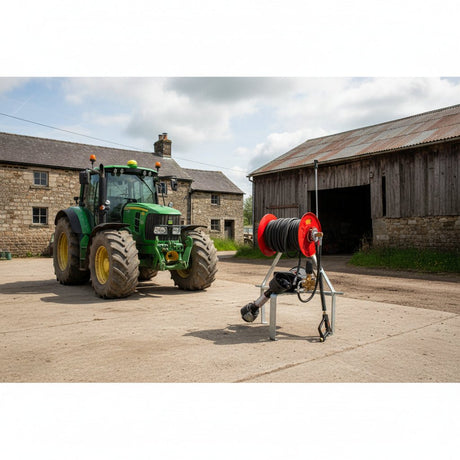 Hawk PTO Pressure Washer 4000psi with 100 ft. hose reel - POWER WASHER - Beattys of Loughrea