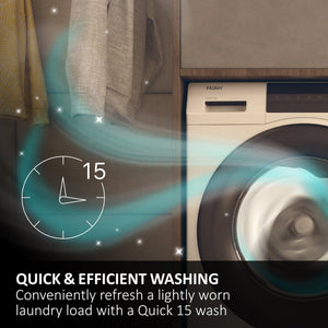 Haier I - Pro Series 7 Plus 10kg Washing Machine | HW100GB14979SUUK - WASHING MACHINE WASHER - Beattys of Loughrea