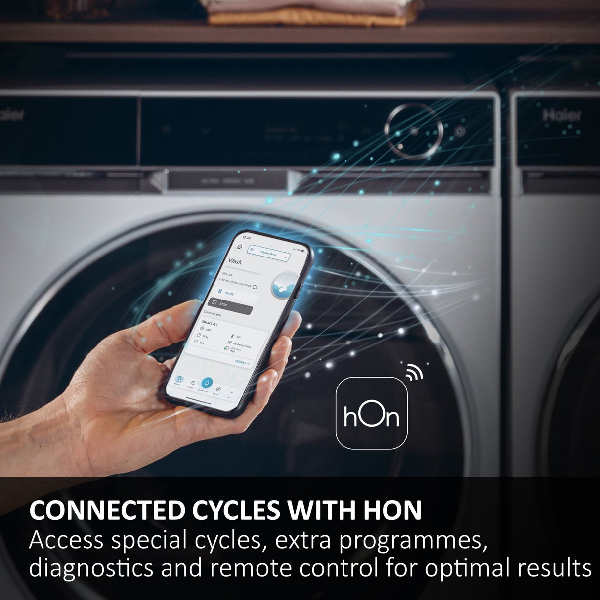 Haier I - Pro Series 7 Plus 10kg Washing Machine | HW100GB14979SUUK - WASHING MACHINE WASHER - Beattys of Loughrea