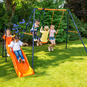 Hedstrom Saturn: Swing, Glider, Slide - SWINGS/SLIDE OUTDOOR GAMES - Beattys of Loughrea