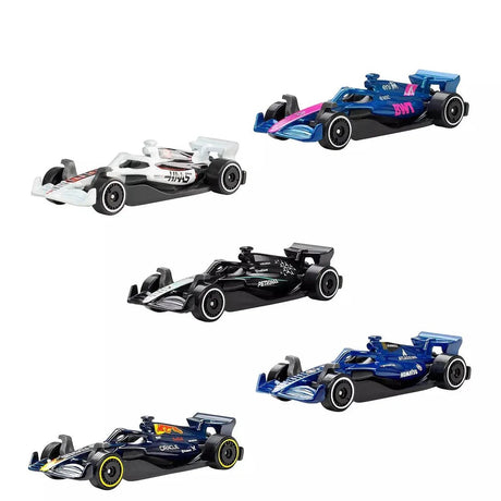 Hot Wheels Formula 1 5 Pack JLN11 - CARS/GARAGE/TRAINS - Beattys of Loughrea