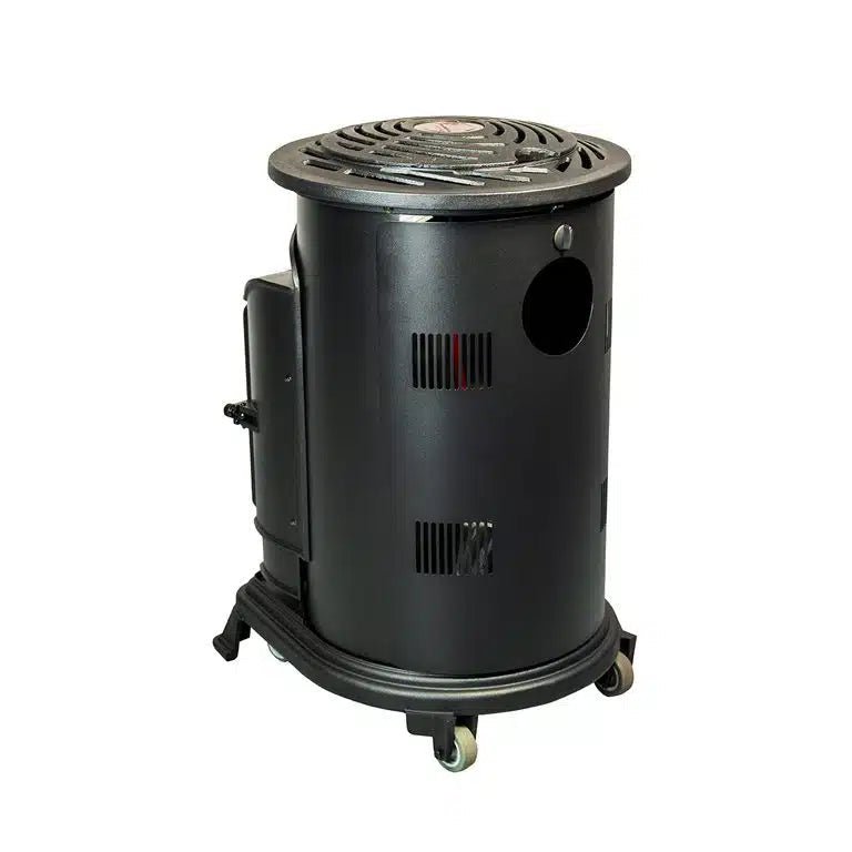 Sahara Provence 6kW Hybrid Gas and Electric Stove, Black - GAS HEATERS - Beattys of Loughrea
